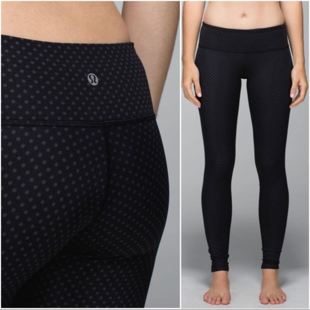 Lululemon Polka-Dot Luxtreme Wunder Under Pant